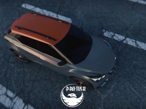 Nissan Kicks 2014 3D Model