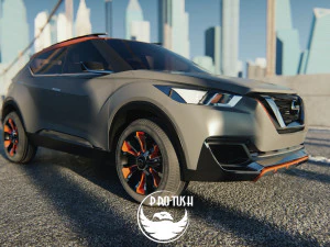 Nissan Kicks 2014 3D Model