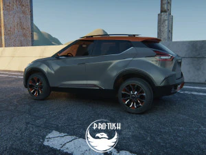 Nissan Kicks 2014 3D Model