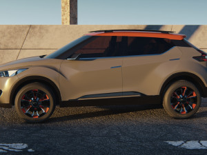 Nissan Kicks 2014 3D Модель