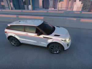 Land rover evoque 3D-Modell