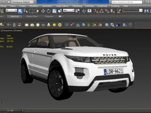 Land rover evoque 3D Model