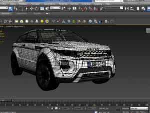 Land rover evoque 3D-Modell
