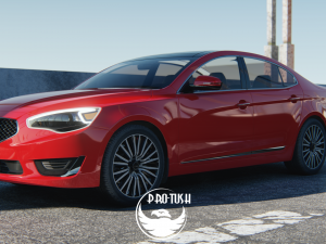 Kia Candenza 2014 3D 模型