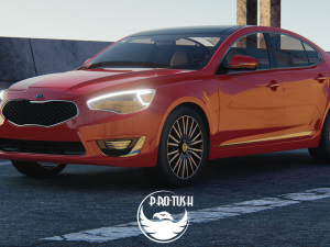 Kia Candenza 2014 3D Модель