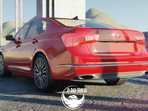 Kia Candenza 2014 3D Model
