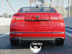 Kia Candenza 2014 3D Model