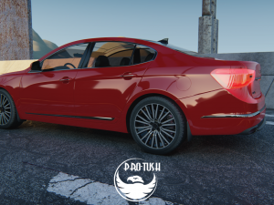 Kia Candenza 2014 3D Модель