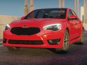 Kia Candenza 2014 3D Model