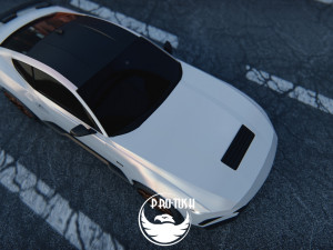 Mustang GT 2023 3D Model
