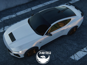 Mustang GT 2023 3D Model