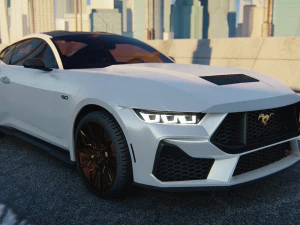 Mustang GT 2023 3D Model