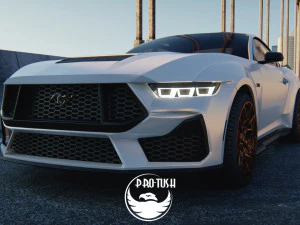 Mustang GT 2023 3D Model