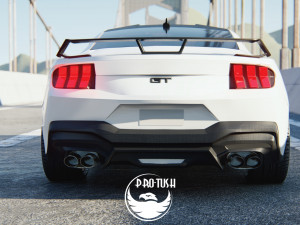 Mustang GT 2023 3D Model