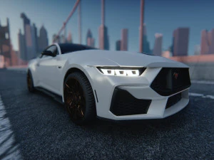 Mustang GT 2023 3D Model