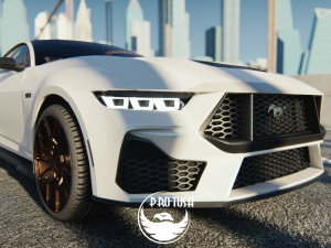 Mustang GT 2023 3D Model