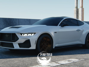 Mustang GT 2023 3D Model
