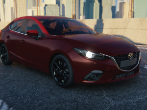 Mazda 3 sedan Modèle 3D