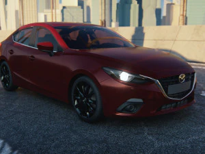 Mazda3 sed&atilde; Modelo 3D