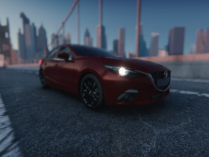 Mazda 3 sedan Model 3D