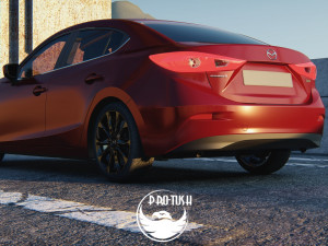 Mazda 3 sedan Model 3D