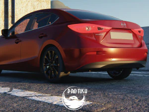 Mazda 3 sedan 3D Model