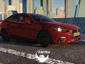 Mazda 3 sedan 3D Model