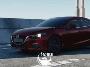 Mazda 3 sedan 3D Model