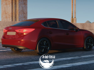 Mazda 3 sedan Model 3D