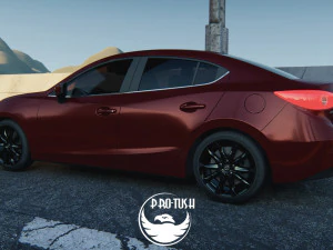 Mazda 3 sedan 3D Model