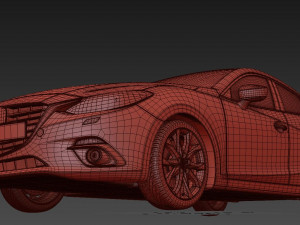 Mazda 3 sedan Model 3D