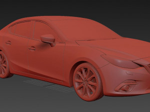 Mazda 3 sedan Model 3D
