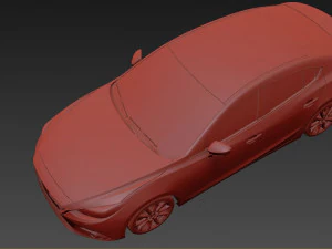 Mazda 3 sedan 3D Model