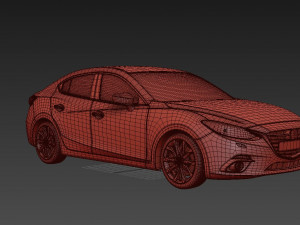 Mazda 3 sedan Model 3D