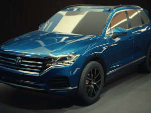 Volkswagen Touareg 2019 3D 模型