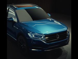 Volkswagen Touareg 2019 3D मॉडल