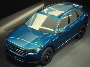 Volkswagen Touareg 2019 3D मॉडल
