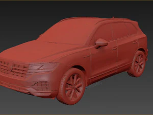 Volkswagen Touareg 2019 Modelo 3D