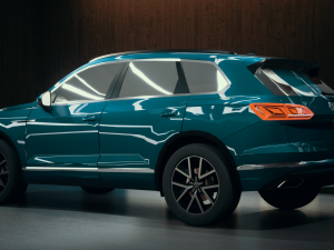 Volkswagen Touareg 2019 3D मॉडल