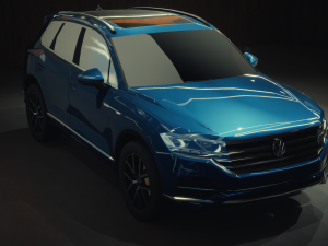 Volkswagen Touareg 2019 3D मॉडल