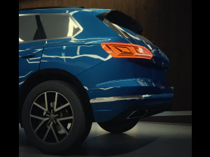 Volkswagen Touareg 2019 Modelo 3D