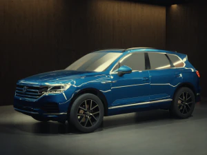 Volkswagen Touareg 2019 Modelo 3D