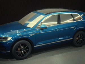 Volkswagen Touareg 2019 3D मॉडल