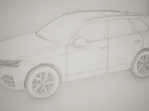 Volkswagen Touareg 2019 Modelo 3D