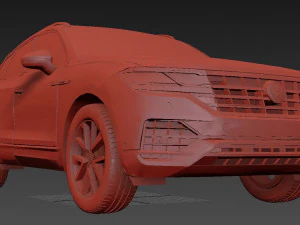 Volkswagen Touareg 2019 Modelo 3D