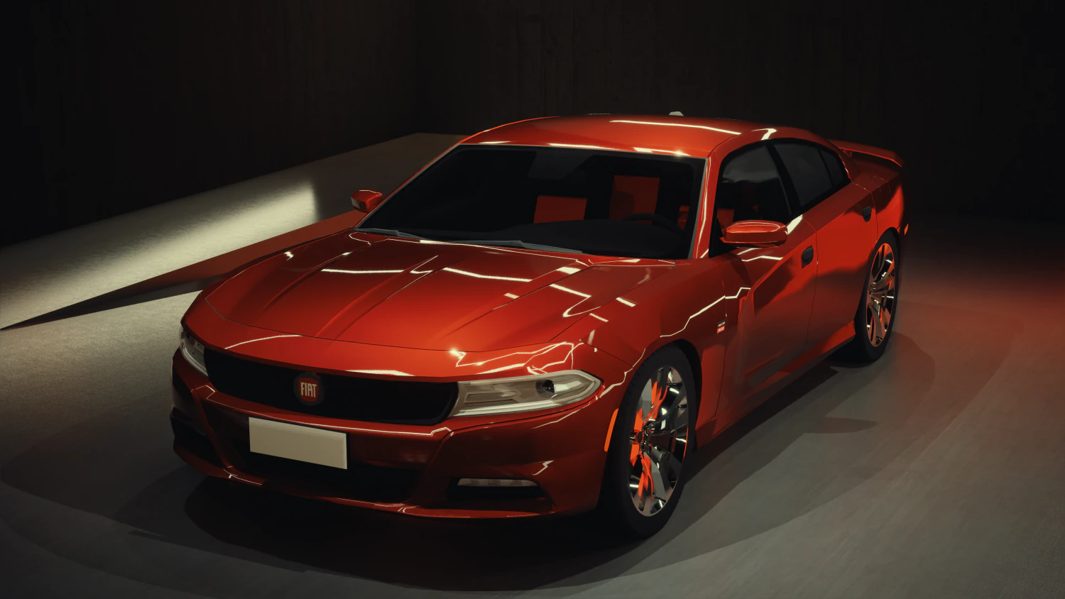 Fiat tureno force sport 2018 3D Model .c4d .max .obj .3ds .fbx .stl .blend 