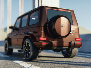 Mercedes Benz G 63 AMG 3D मॉडल