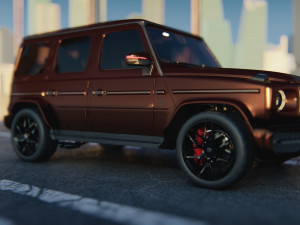 Mercedes Benz G 63 AMG 3D मॉडल