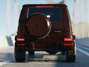 Mercedes Benz G 63 AMG 3D मॉडल