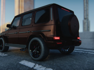 Mercedes Benz G 63 AMG 3D मॉडल